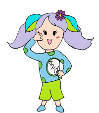 アヤメちゃん　ポーズ